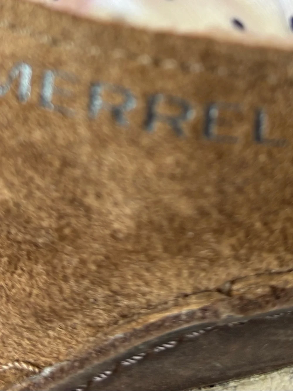 Merrell Men's Tan Suede Slip-On Loafers